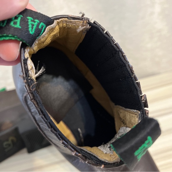 Men Half Boot Charro Vaquero La Barca Tradicional Botines de Mexico Sz 23- US 6 - Picture 9 of 9